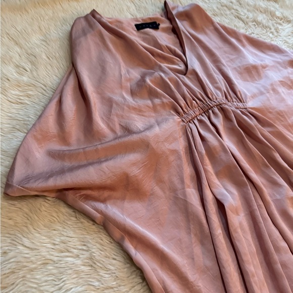 Hatch Naya Caftan Dress in Wild Aster - One Size - Picture 3 of 7